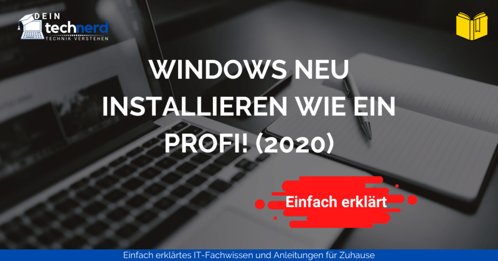 windows neu installieren wie ein profi - beitragsbild